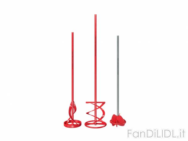 Set pale di miscelazione Parkside, prezzo 5.99 &#8364; 
3 pezzi 
- Con attacco ...