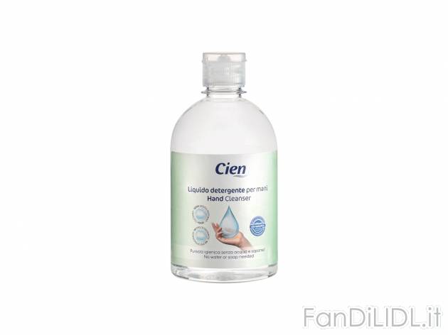 Liquido detergente per mani , prezzo 1.99 &#8364;