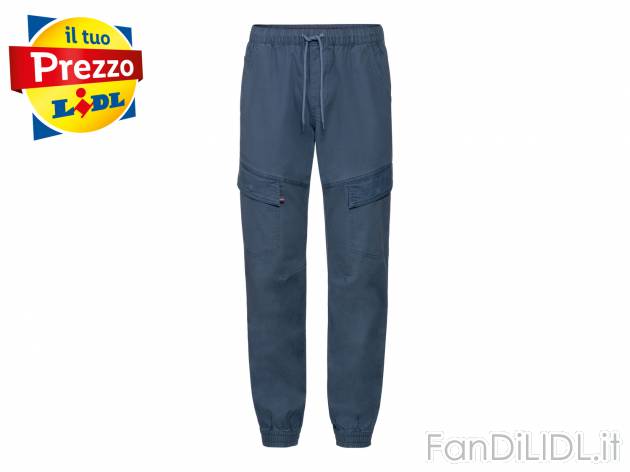 Pantaloni cargo da uomo Livergy, prezzo 12.99 &#8364; 
Misure: 46-54
Taglie ...