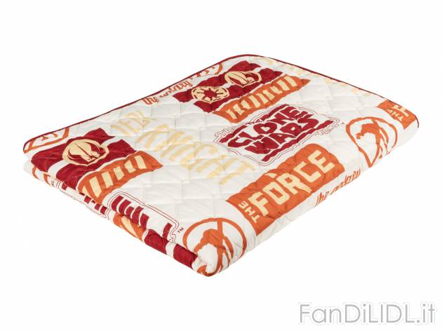 Copriletto per bambini Paw Patrol, Star Wars, Peppa Pig, Spirit, Frozen II 170 x ...