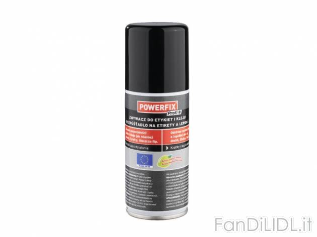 Solvente per etichette e collanti Powerfix, prezzo 2,99 &#8364; per Alla confezione ...