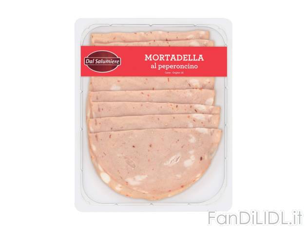 Mortadella al peperoncino affettata , prezzo 0.99 EUR