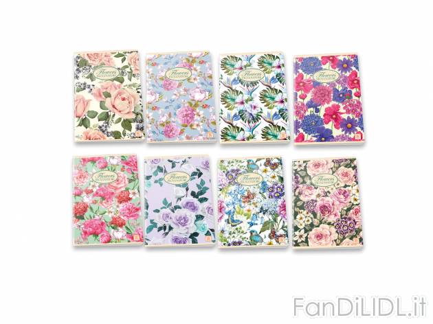 Maxi Quaderno Nature Flower Made-in-italy, prezzo 0.89 &#8364; 

Caratteristiche

- ...