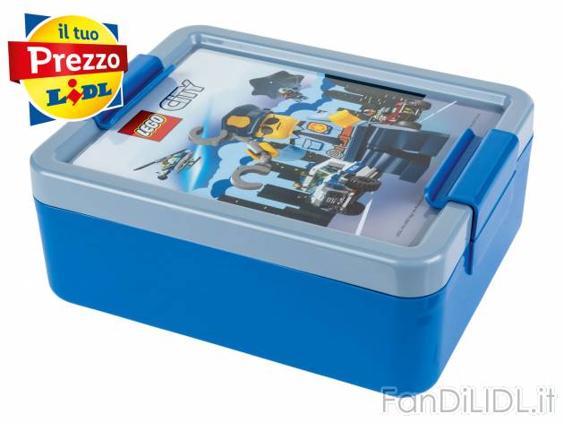 Set porta pranzo Lego, prezzo 9.99 &#8364;  

Caratteristiche