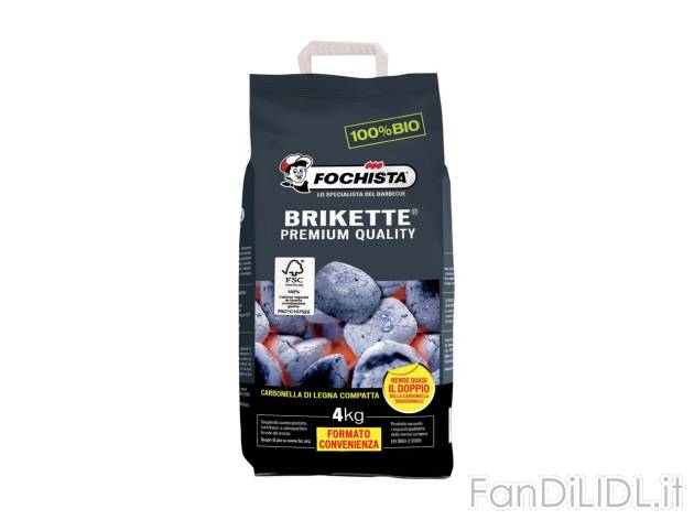 Brikette Carbonella di legna compatta , prezzo 5.99 EUR