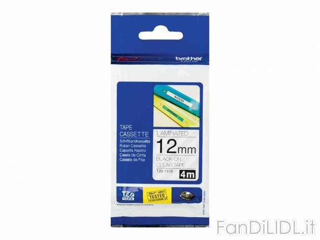 Nastro di ricambio per etichettatrice Brother, prezzo 7.99 &#8364;  

Caratteristiche