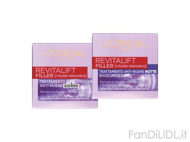 Revitalift Filler , prezzo 10.89 EUR  
Revitalift Filler    
-  Crema giorno o notte