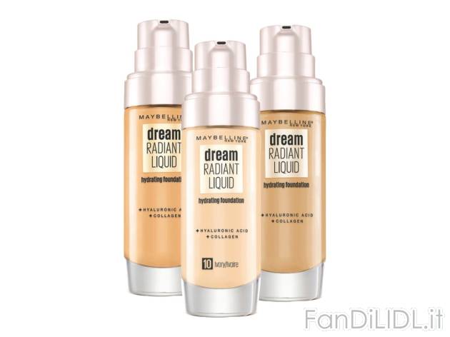 Dream Radiant Liquid Fondotinta , prezzo 9.49 EUR