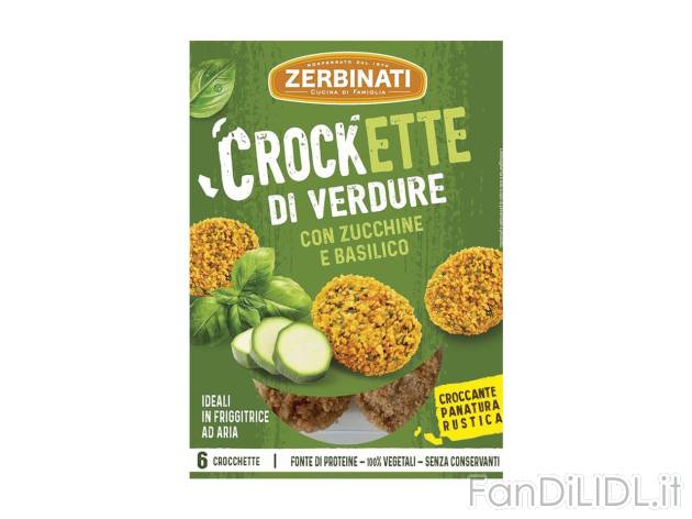 Crocchette di verdure con zucchine e , prezzo 1.99 EUR