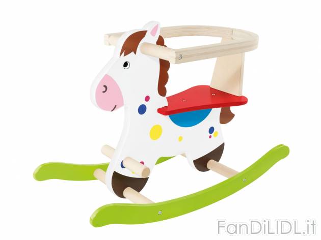 Quadriciclo senza pedali o cavallo a dondolo in legno , prezzo 24.99 &#8364; ...