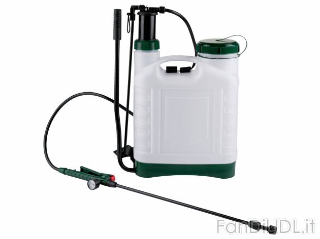 Spruzzatore manuale a pressione 16 l Parkside, prezzo 29.99 &#8364; 
- Con sistema ...