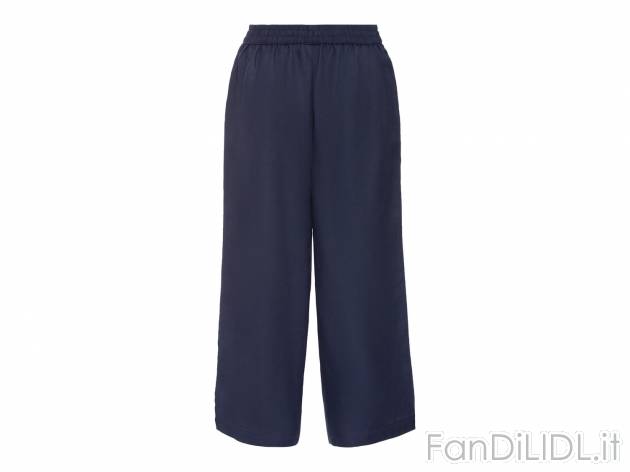 Pantaloni culotte in lino da donna Esmara, prezzo 8.99 &#8364; 
Misure: 38-48
Taglie ...