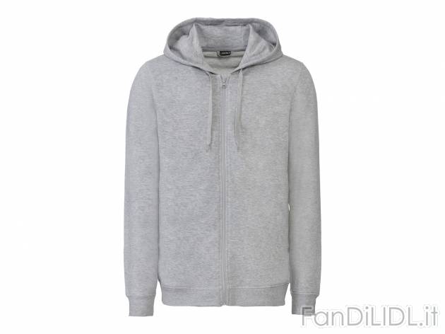 Felpa da uomo Livergy, prezzo 11.99 &#8364; 
Misure: S-XL 
- Con cotone biologico
Taglie ...