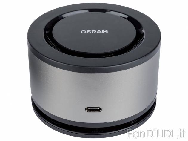 Purificatore daria per auto Osram, prezzo 19.99 € 
- Catalizzatore TiO2
- Attacco ...