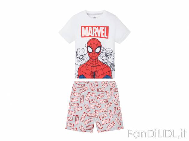 Pigiama corto da bambino Mickey Mouse, Spiderman, NASA , prezzo 4.99 € 
Misure: ...