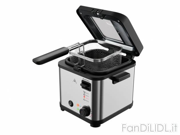 Mini friggitrice Silvercrest Kitchen Tools, prezzo 19.99 &#8364; 
- In acciaio
- ...
