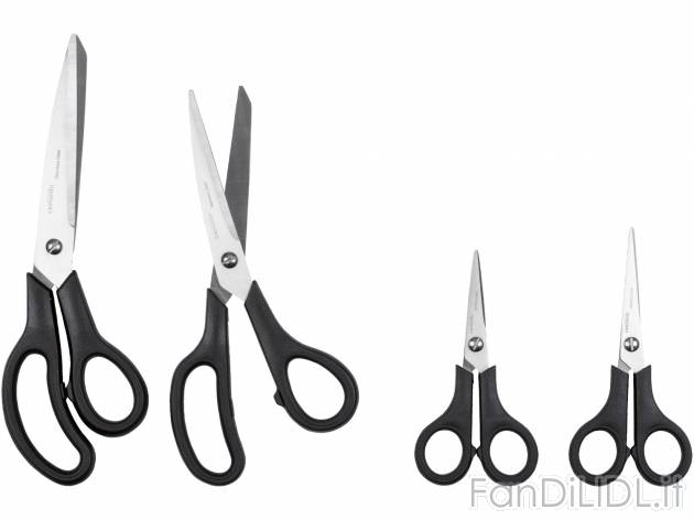 Set forbici Crelando, prezzo 3.99 &#8364;  
4 pezzi
Caratteristiche