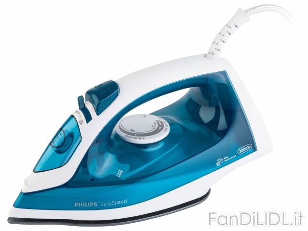 Ferro da stiro a vapore Philips Easy Speed, prezzo 17.99 € 
- 4 impostazioni ...