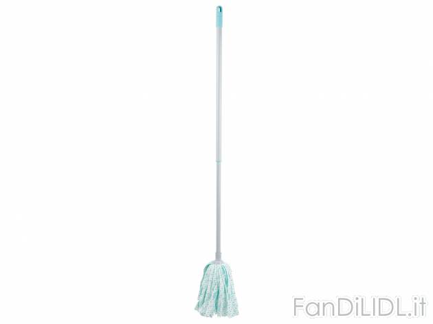 Mocio con manico telescopico AquaPur, prezzo 5.99 €  

Caratteristiche
