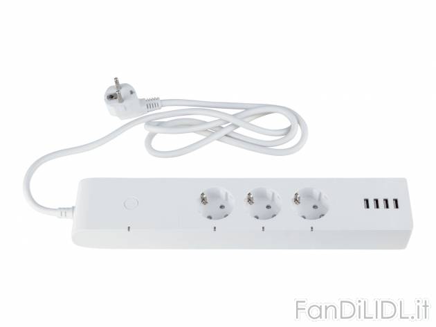 Presa multipla SMART Silvercrest, prezzo 19.99 &#8364; 
- Per integrare i dispositivi ...