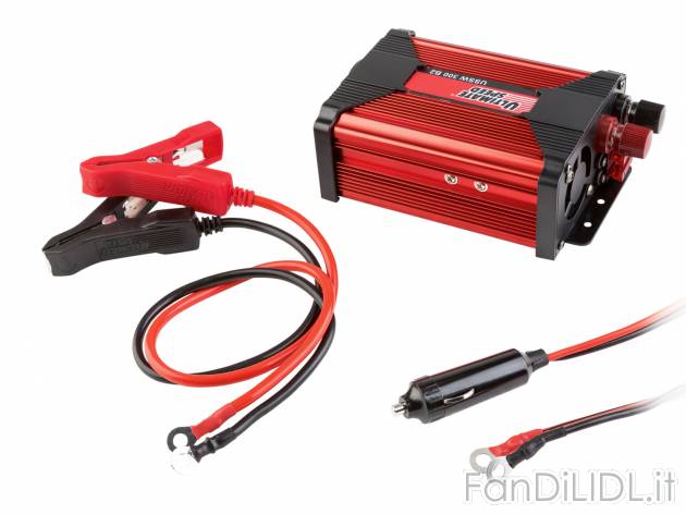 Convertitore di tensione Ultimate Speed, prezzo 24.99 € 
- Corpo in alluminio ...