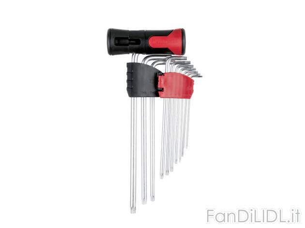 Set chiavi a brugola Parkside, prezzo 4.49 &#8364; 
11 pezzi
Caratteristiche

- ...