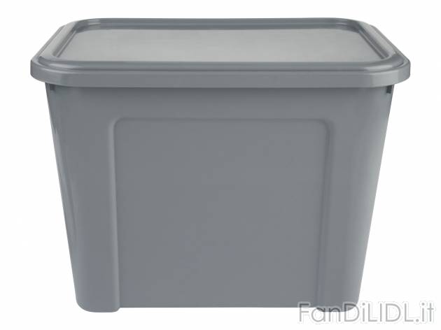 Set box portaoggetti Livarno, prezzo 7.99 &#8364; 
1x 18 L e 2x 4,6 L 
- 100% ...