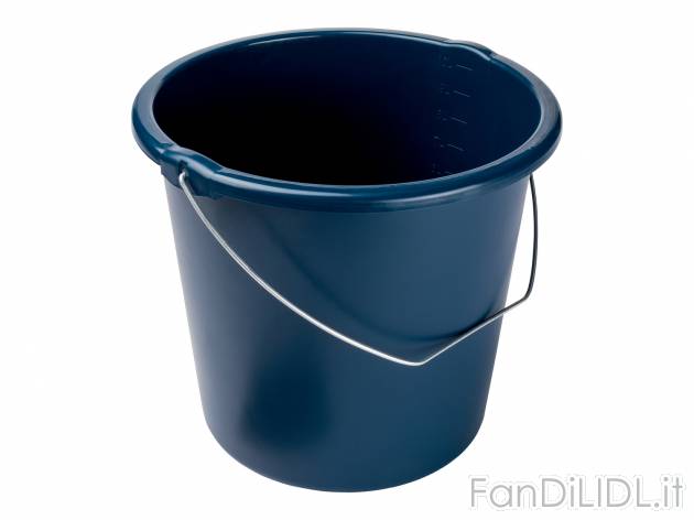 Secchio AquaPur, prezzo 2.49 &#8364; 
10 L 
- 100% plastica riciclata
Caratteristiche

- ...