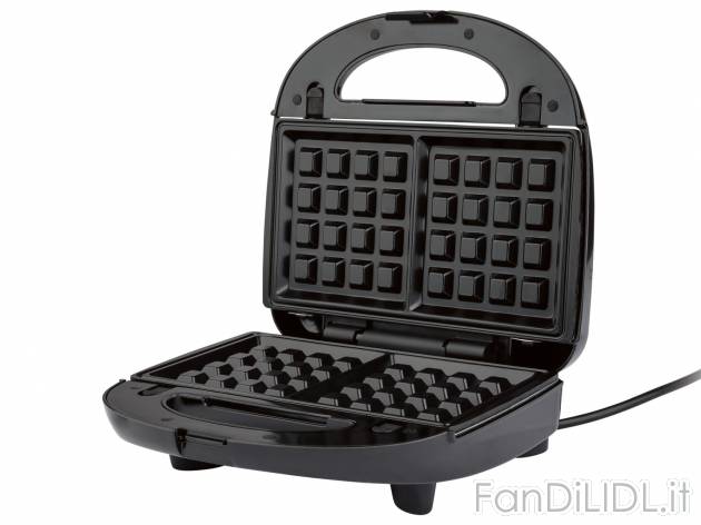 Tostiera 3 in 1 Silvercrest Kitchen Tools, prezzo 19.99 &#8364; 
- Piastre sostituibili, ...