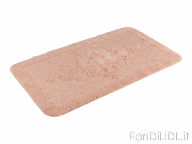 Tappeto per bagno Livarno, prezzo 9.99 € 
70 x 120 cm 
- Con fondo antiscivolo
- ...
