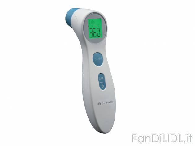 Termometro senza contatto Dr-senst, prezzo 12.99 € 
- Il display si accende di ...
