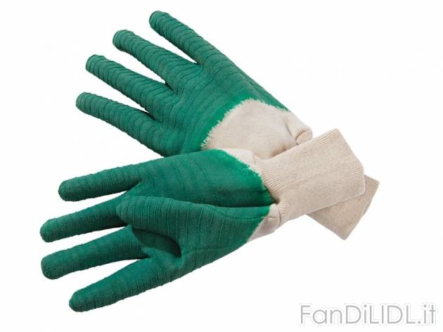 Guanti da giardinaggio Florabest, prezzo 1,99 &#8364; per Alla confezione 
- ...