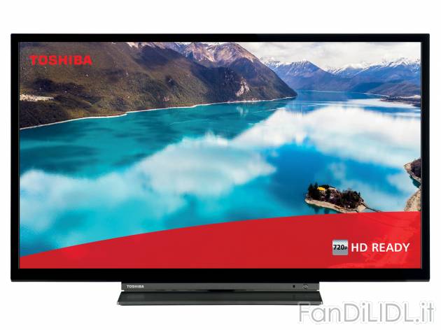 Televisore 32 Smart TV Toshiba, prezzo 229.00 €  
Con Google Assistant
Caratteristiche