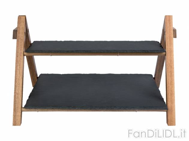 Alzata o set vassoi in ardesia Ernesto, prezzo 11.99 € 
- Alzata
- Struttura: ...