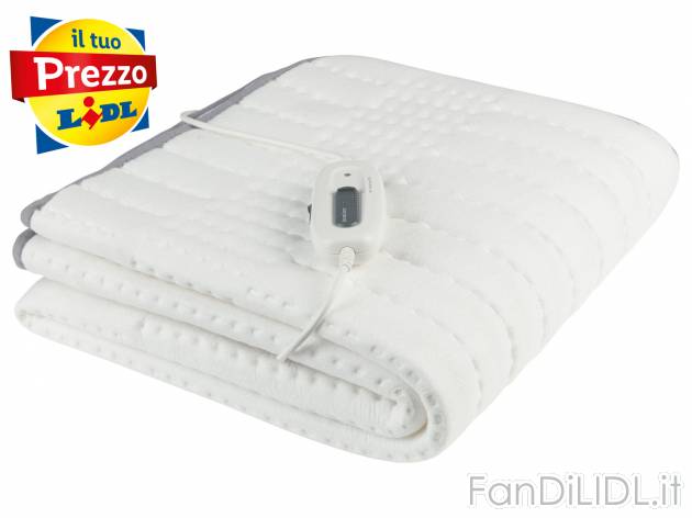 Scaldaletto Silvercrest Personal Care, prezzo 19.99 € 
Lavabile in lavatrice ...