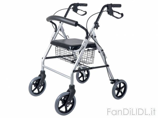 Deambulatore con ruote Ridder, prezzo 79.00 &#8364; 
- Pieghevole
- Bloccaggio ...