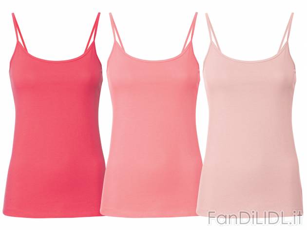 Top da donna Esmara, prezzo 6.99 &#8364; 
3 pezzi - Misure: S-L
Taglie disponibili

Caratteristiche

- ...