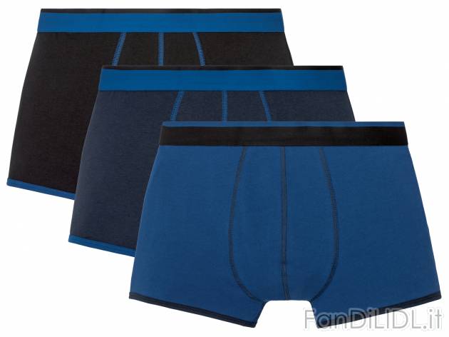 Boxer da uomo Livergy, prezzo 7.99 &#8364; 
3 pezzi - Misure: M-XL
Taglie disponibili

Caratteristiche

- ...