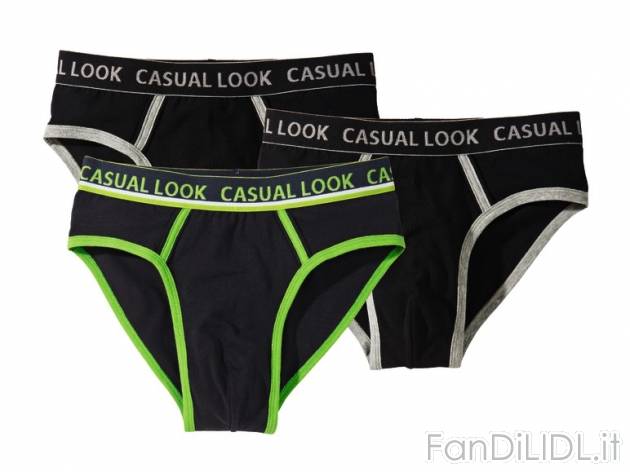 Slip da uomo, 3 pezzi Livergy, prezzo 5,99 &#8364; per Alla confezione 
- Misure: ...