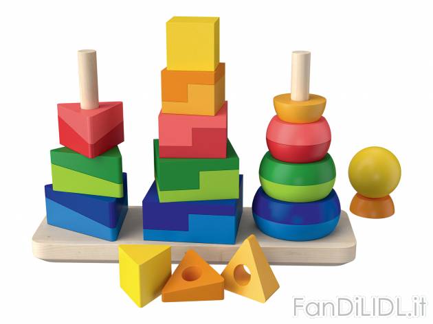 Gioco ad incastro in legno Playtive, prezzo 8.99 &#8364; 

Caratteristiche

- ...