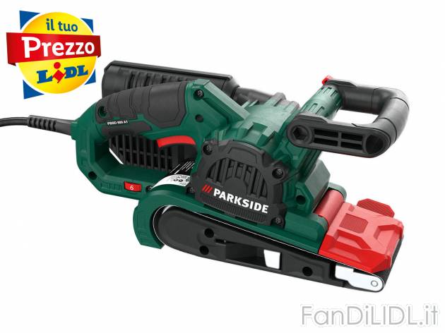 Levigatrice a nastro Parkside, prezzo 34.99 &#8364; 
- Funzione di aspirazione ...