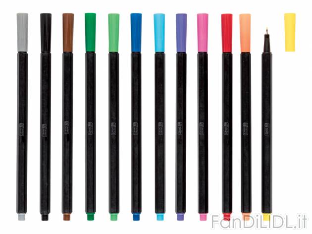 Pennarello a punta fine o con punta a pennello United Office, prezzo 2.99 &#8364; ...