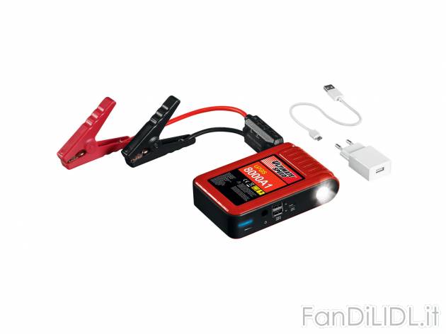 Kit per avviamento auto con Powerbank da 8000 mAh , prezzo 49.99 &#8364; per ...
