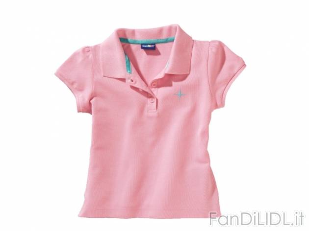 Polo da bambina Lupilu, prezzo 4,99 &#8364; per Alla confezione 
- Materiale: ...