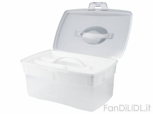 Box portaoggetti per cucito Crelando, prezzo 6.99 &#8364; 
- Capacit&agrave;: ...