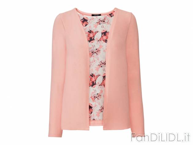 Cardigan e maglia da donna 2 in 1 Esmara, prezzo 6.99 &#8364; 
Misure: S-L
Taglie ...