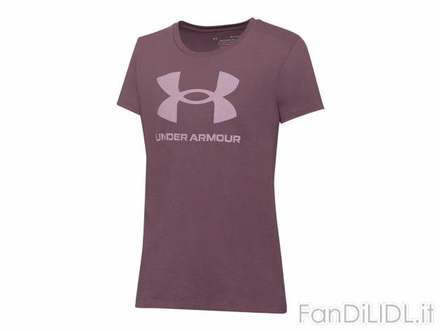 T-shirt sportiva da donna Under Armour, prezzo 19.99 € 
Misure: S-XL
Taglie ...