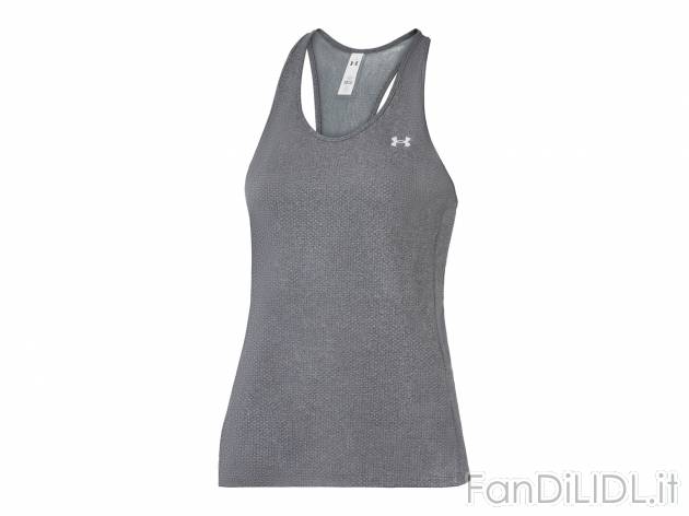 Top sportivo  da donna Under Armour, prezzo 17.99 €  
Misure: S-XL
Taglie disponibili