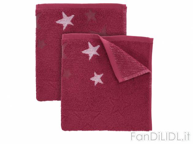 Asciugamano 50x100 cm , prezzo 5.99 &#8364; per Alla confezione 
- In puro ...