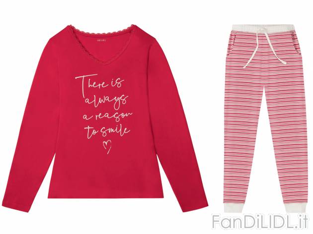 Pigiama da donna Esmara, prezzo 8.99 &#8364; 
Misure: S-L 
- Puro cotone
Prodotto ...